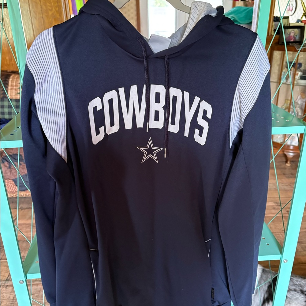 NFL Therma-Fit Navy and White Hoodie